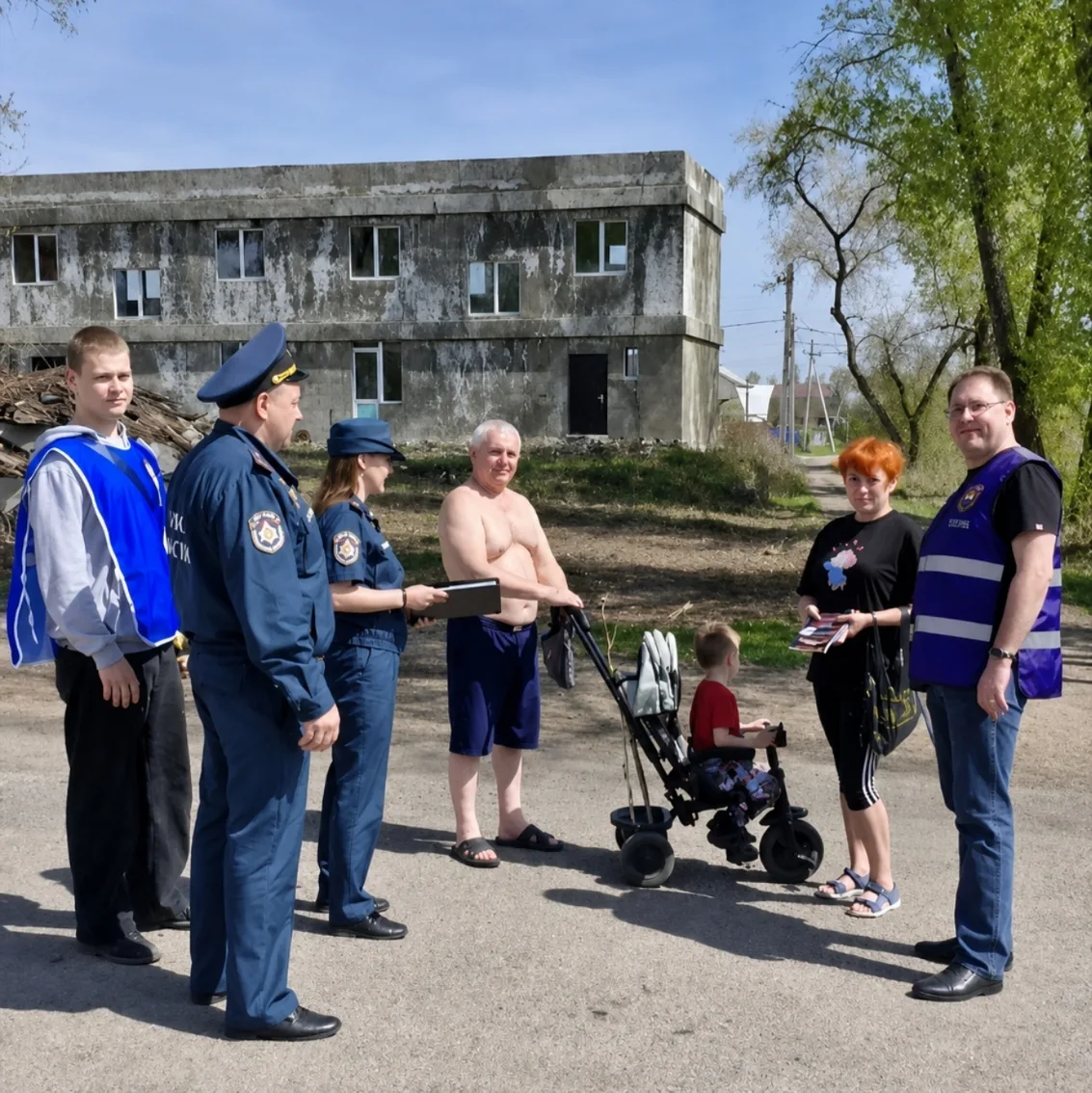 ⛑ 9 мая бойцы нашего добровольного пожарного студенческого отряда «Горный десант» совме...