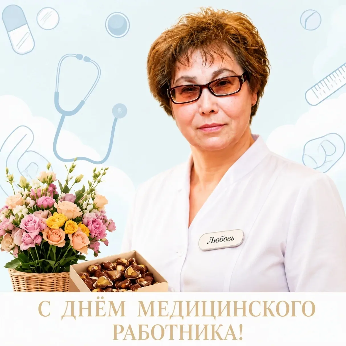 С днём медицинского работника, Любовь Алексеевна!

От всей души поздравляем нашего дорогого спортивн