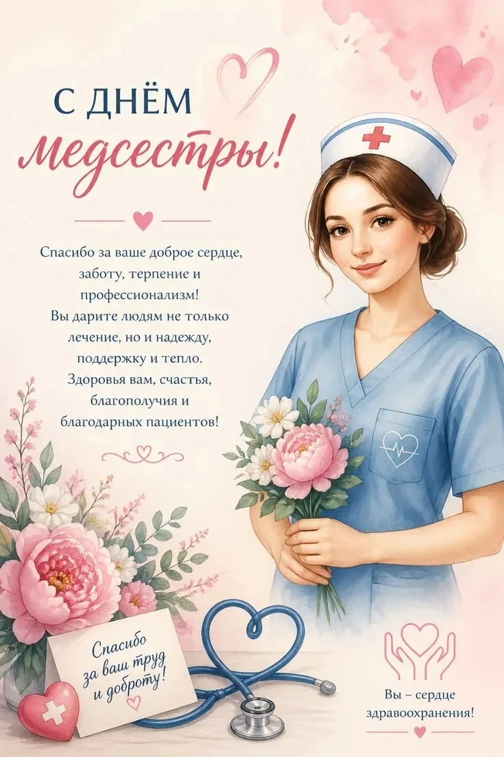 12 мая — Международный день медицинской сестры!