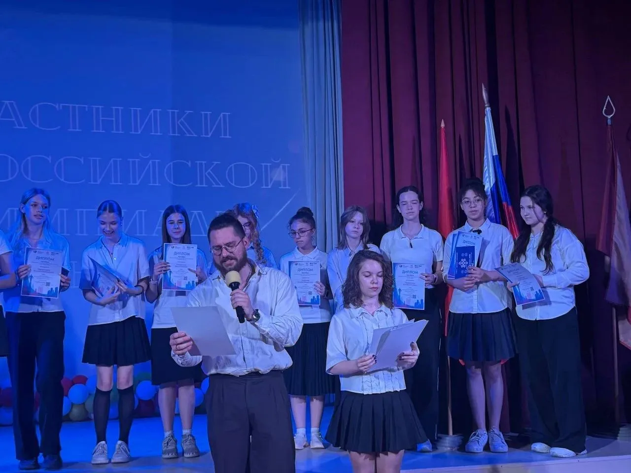 💡 Церемония награждения "Большая перемена"  💫 В нашей школе прошла ежегодная церемония награждения "