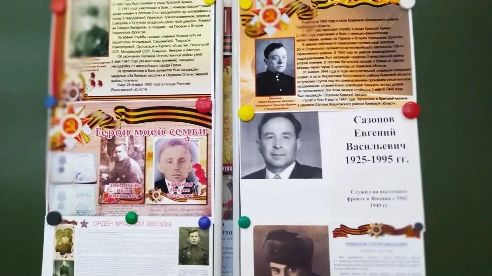 🇷🇺 Весь 2 «А» — в строю «Портретов Победы»!  В рамках патриотической акции «Портреты Победы» ученики