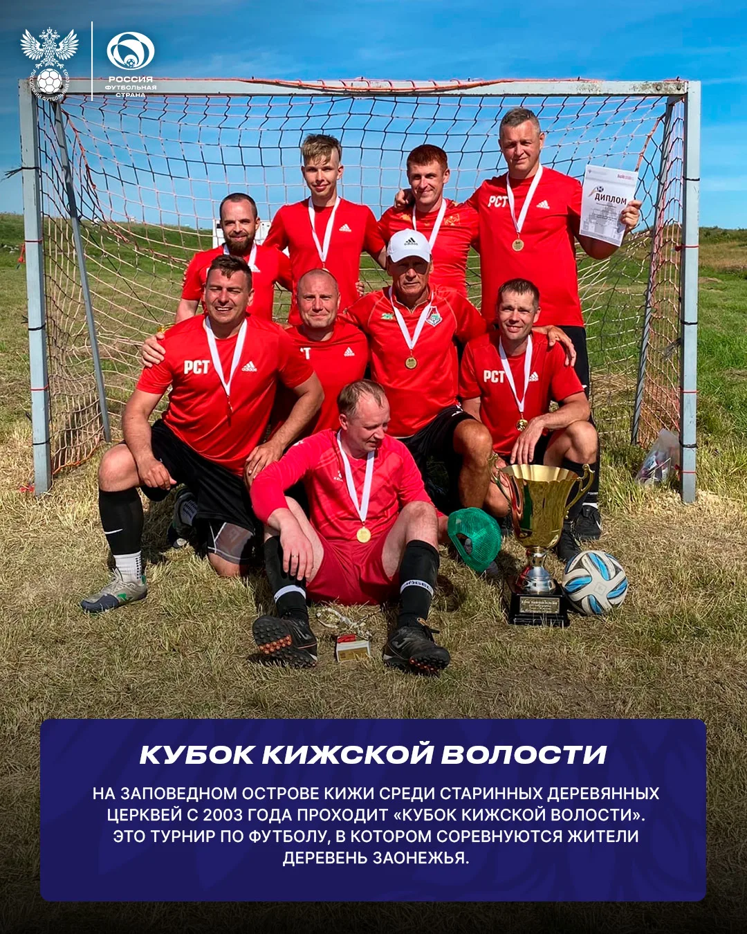 «Россия – футбольная страна» летом 🤩⚽️