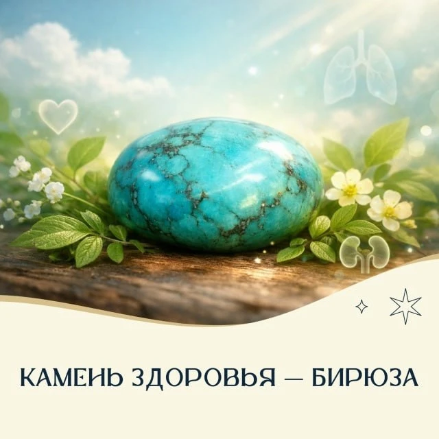 БИРЮЗА — КАМЕНЬ ЗДОРОВЬЯ, ЗАЩИТЫ И УДАЧИ ✨