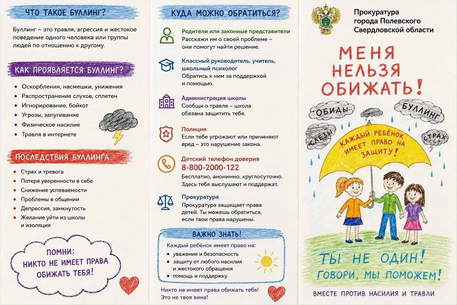 Буллинг  – это систематическое агрессивное поведение одного человека или группы лиц в о...