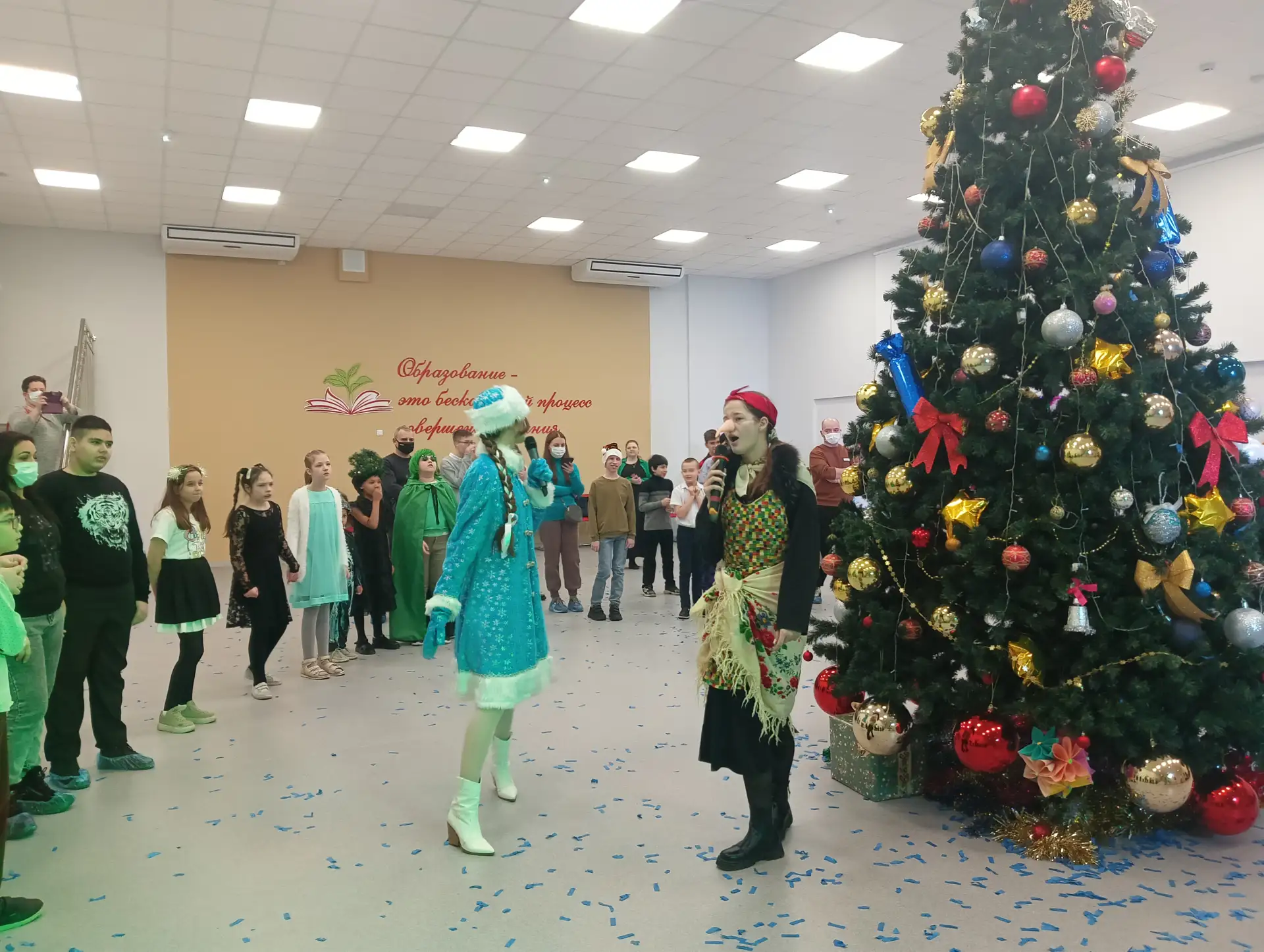 23 декабря в лицее прошло Новогоднее мероприятие для детей с ограниченными возможностями здоровья «С