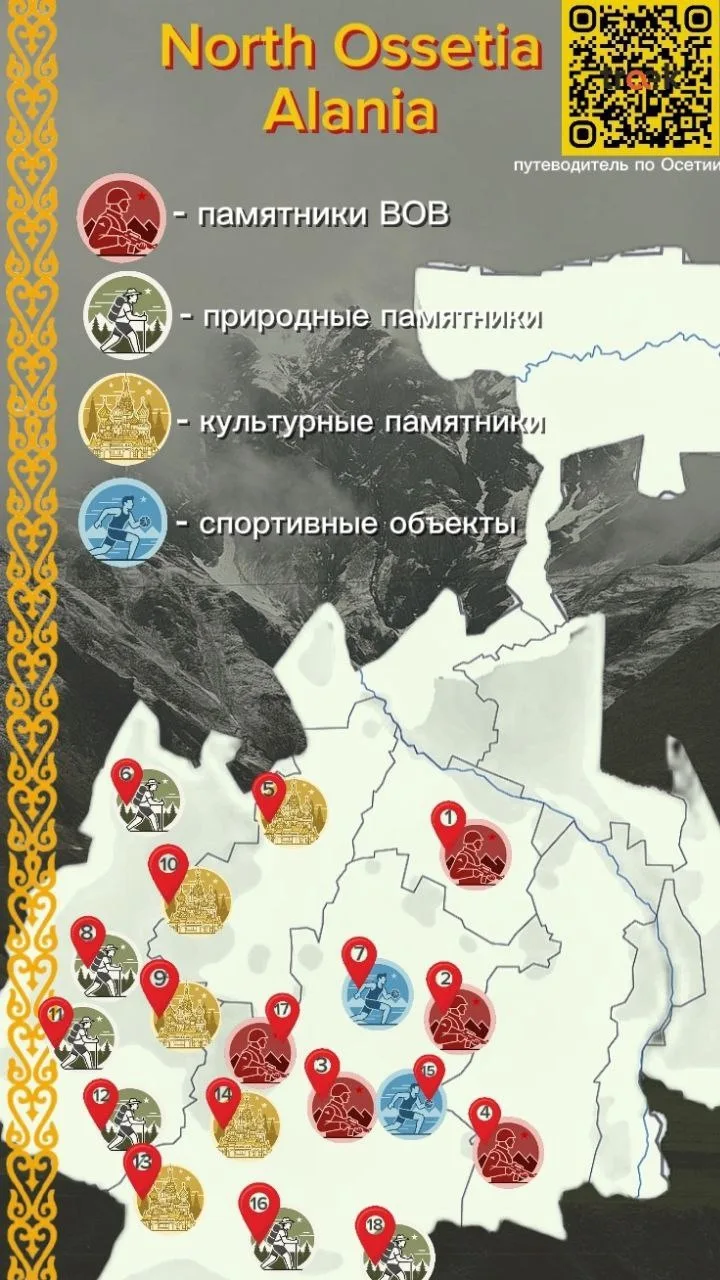 👋🏻Всем привет! Северная Осетия: соберите свое путешествие по душе!   💡А если выбрать не готовый марш