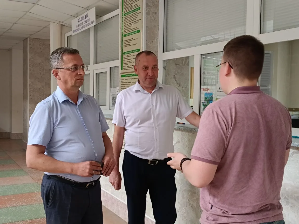 📌27 июля приёмную комиссию Пензенского государственного аграрного университета посетил Заместитель 