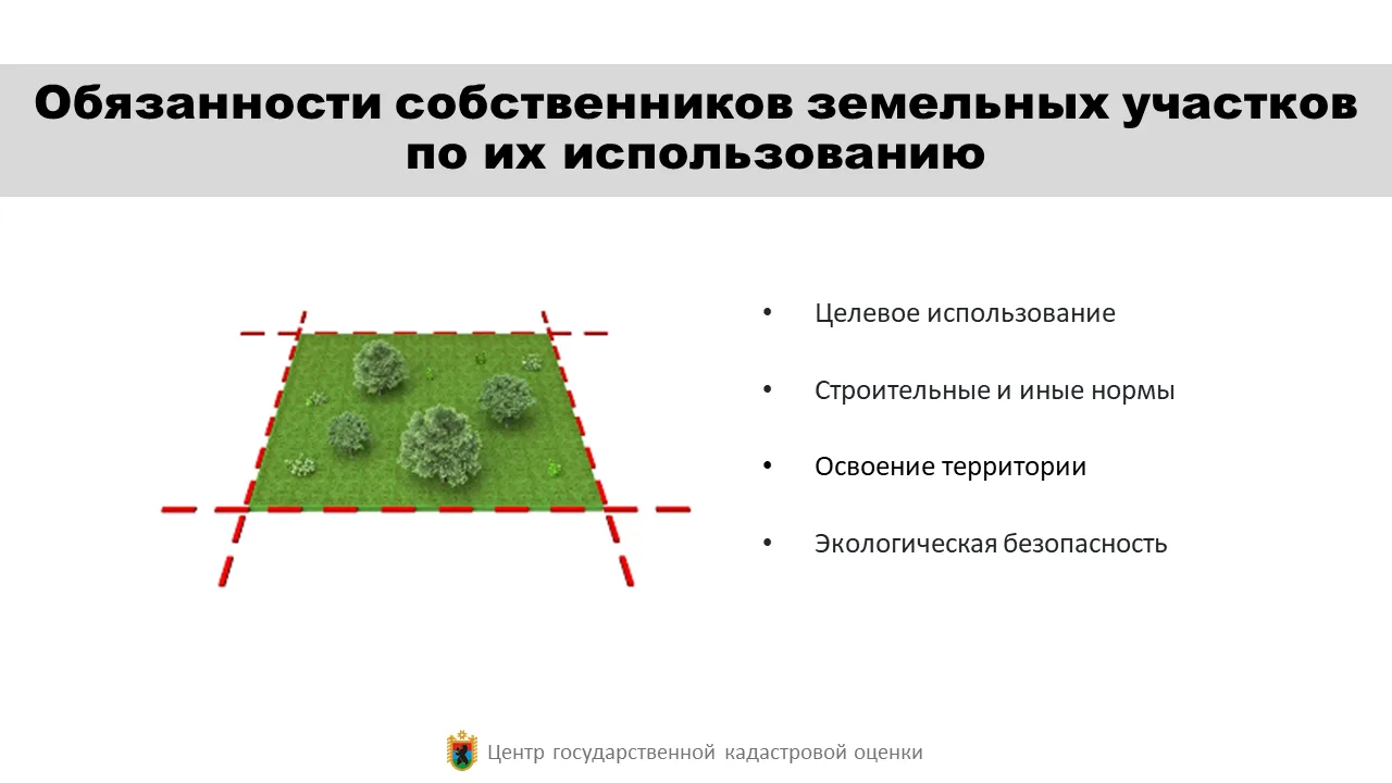 Владение землей - это не только право, но и серьезная ответственность. Согласно ст. 42 ...