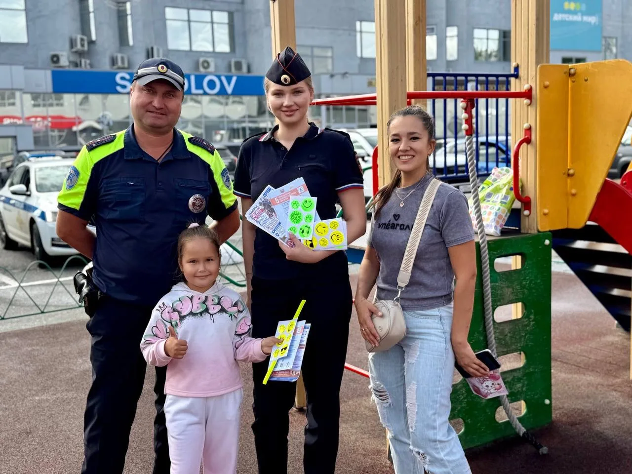 🚔Одна из оживлённых торговых площадок Сызрани стала площадкой для профилактической раб...
