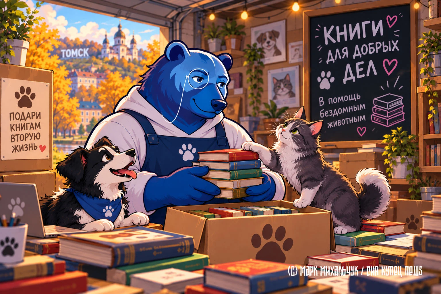 Наверное, это и есть настоящее маленькое добро, когда одна старая книга уходит из твоег...