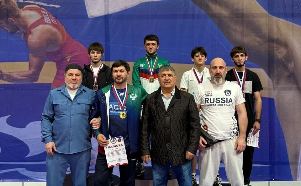 🥉Спортсмен из КЧР Ислам Шанов завоевал бронзовую медаль первенства СКФО по греко-римск...