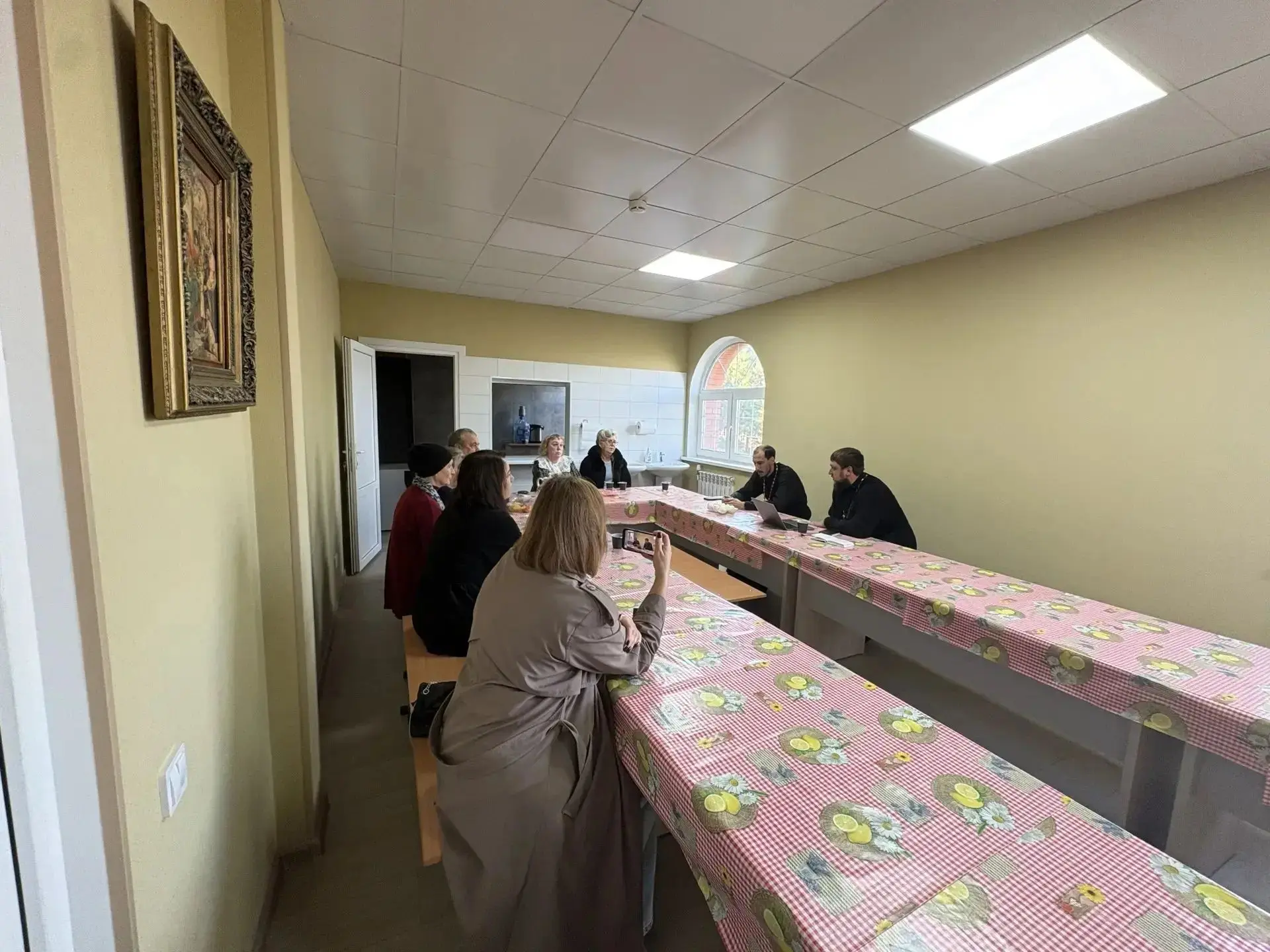 🙏Жители Ясногорского района встретились с духовным наставником участников СВО