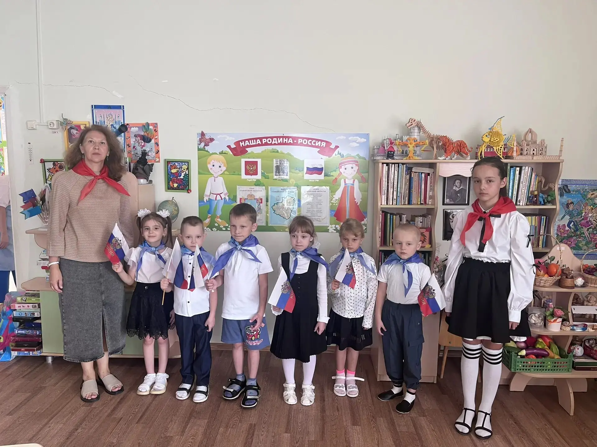 🎉 Торжественное посвящение в «Орлята‑дошколята»! 🎉