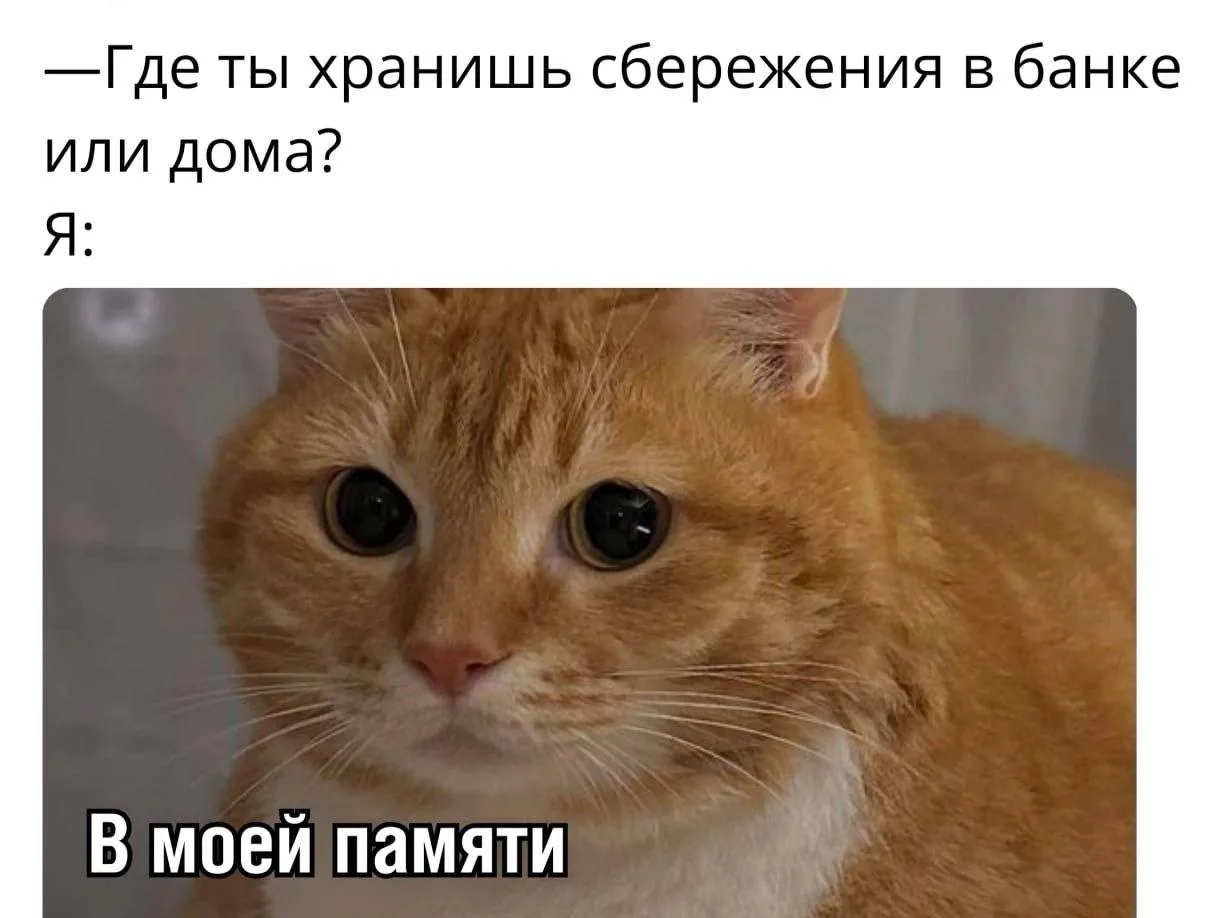 Сегодня наш любимый денежный четверг 💰

Какими бы не были наши сбережения, всё равно самые ценные «