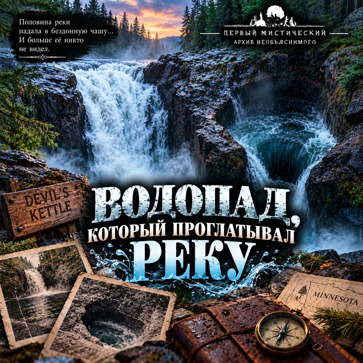 🌊 ВОДОПАД, КОТОРЫЙ ПРОГЛАТЫВАЛ РЕКУ
