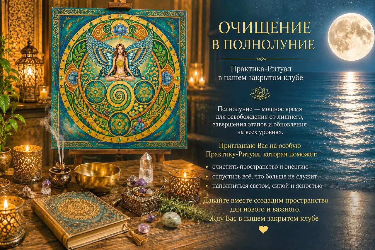 🌕Наступил день освобождения от негатива!