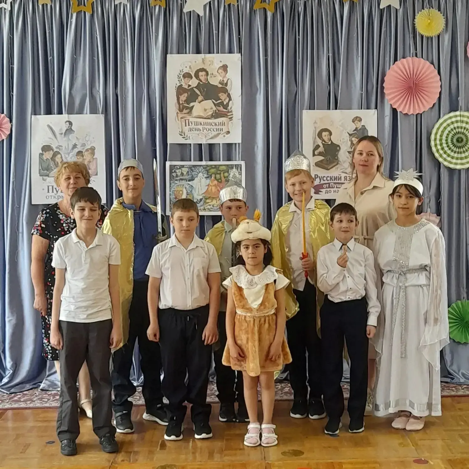 🎉 Пушкинский день — День русского языка в лагере «Салют»! 🎉
