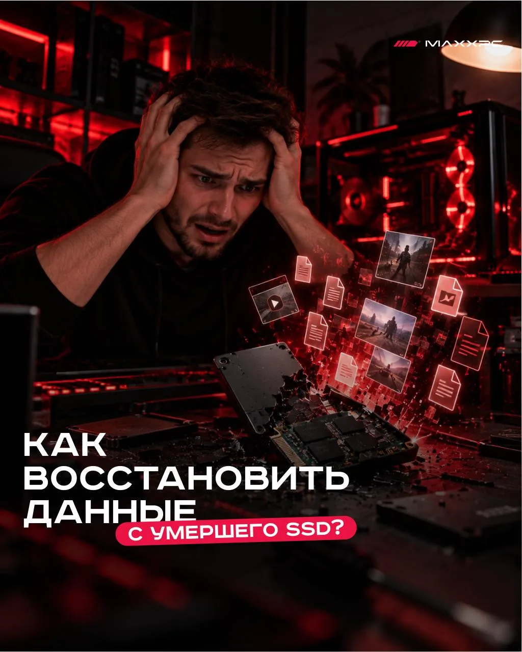 💾 Как восстановить данные с умершего SSD?