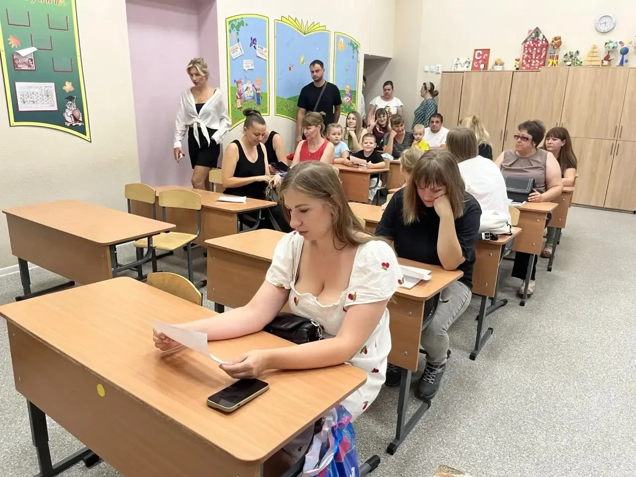 Для родителей будущих первоклассников в лицее провели собрание безопасности по профилак...