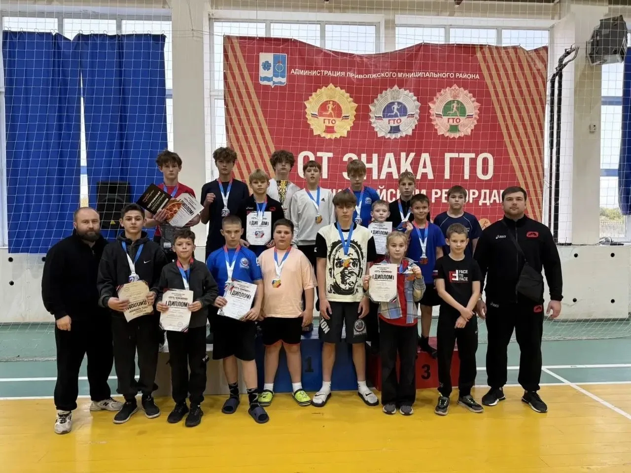 💪Спортсмены из Наволок заняли первое командное место на турнире по панкратиону