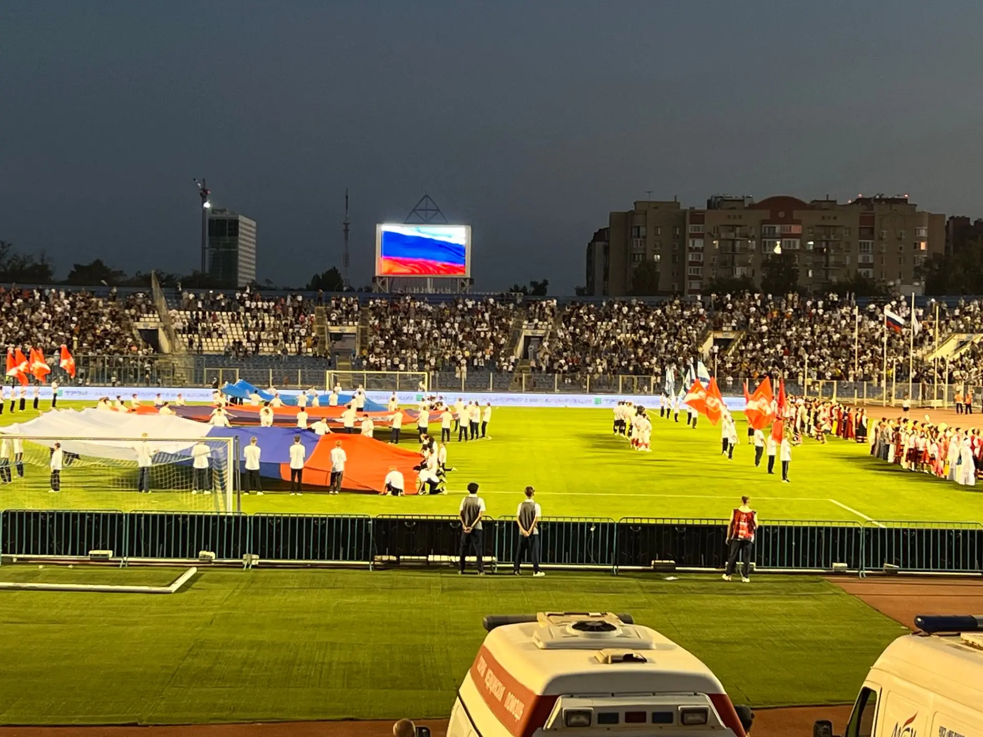 ⚽️ Астрахань встретила Кубок России по футболу!