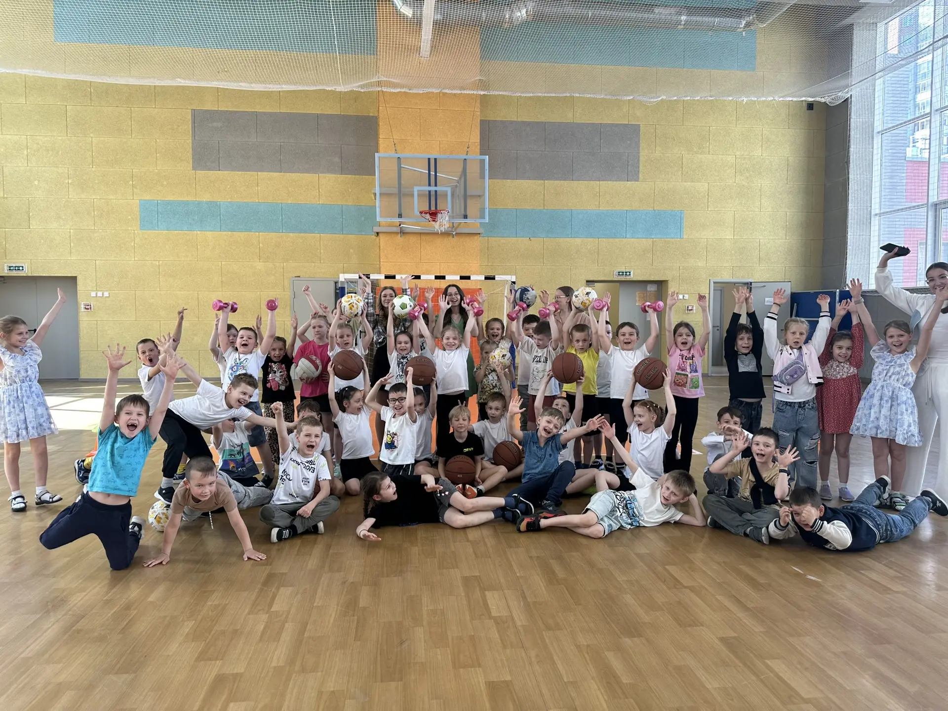 🎉 Весёлые старты в «Школе капитанов»: азарт, смех и победа! 🎉