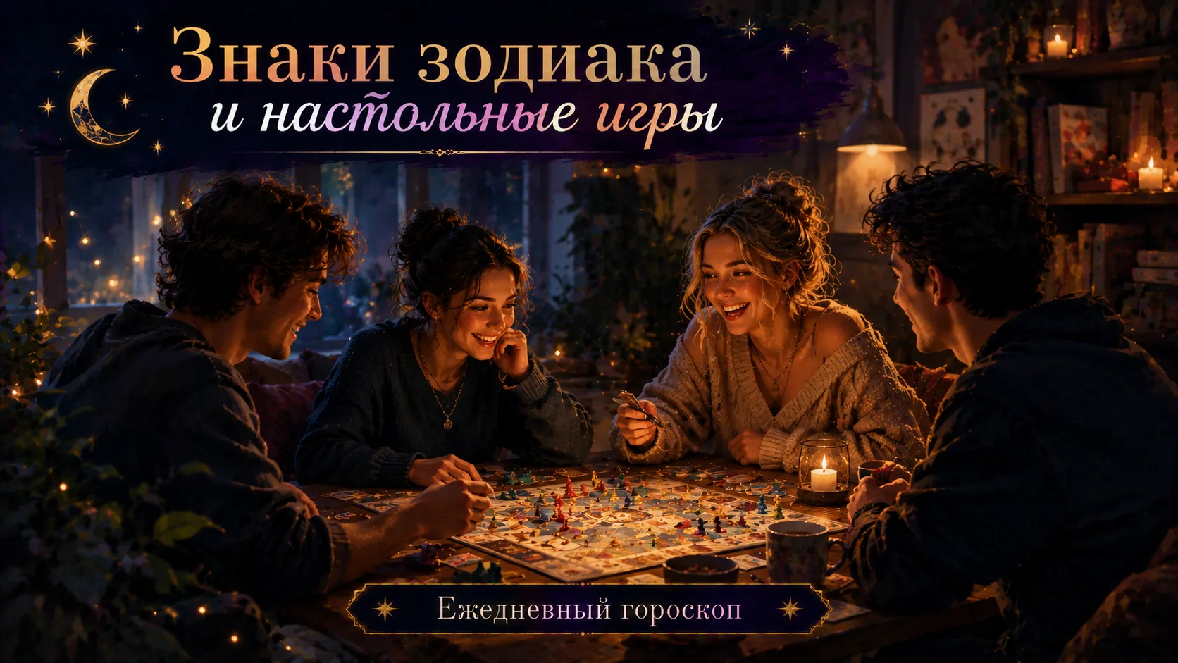 🎲 Знаки зодиака и настольные игры