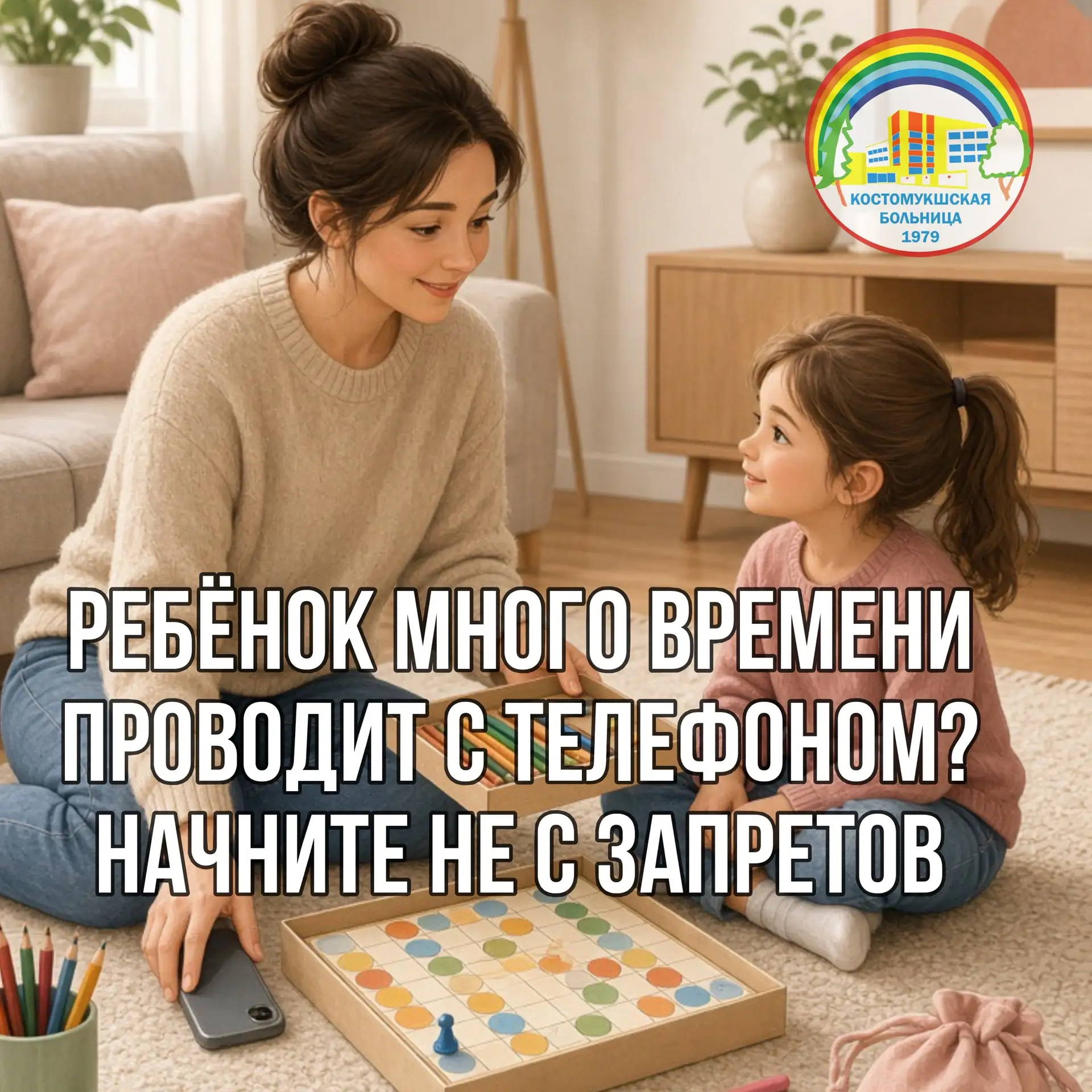 📱Телефон, компьютер и планшет сами по себе не делают ребёнка нездоровым. Проблема возн...