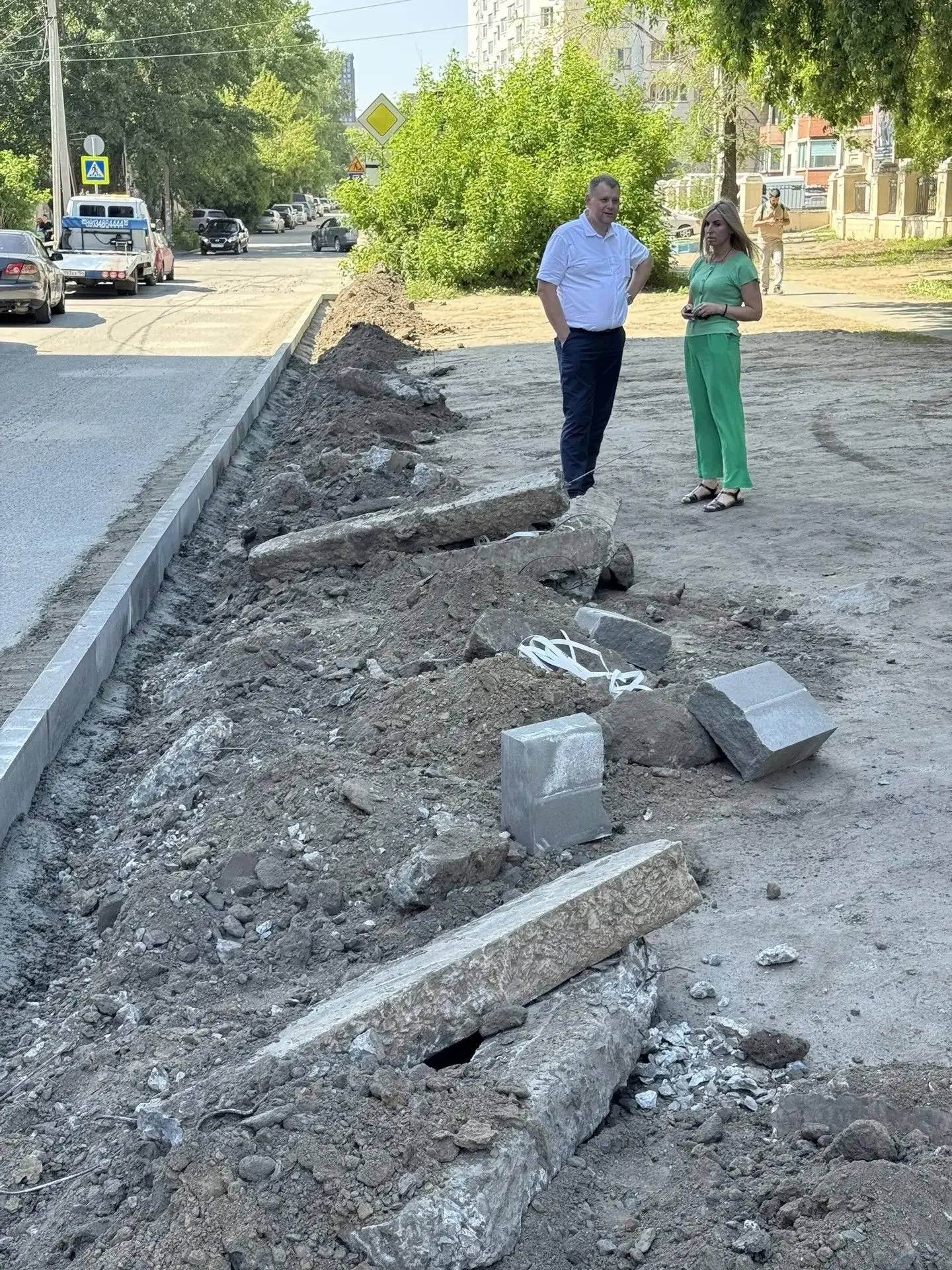 Проведена рабочая встреча заместителя главы администрации Октябрьского района города Новосибирска Дм