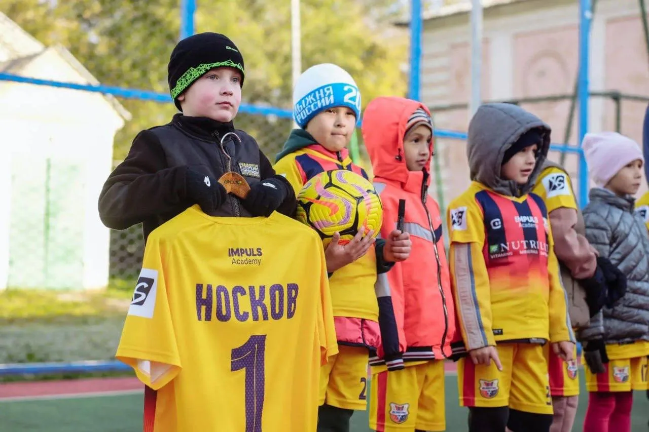 ⚽ В Самаре открыли первый футбольный класс.