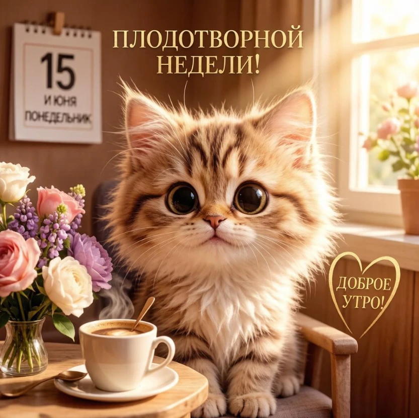 Доброе утро! 🌸❤😊