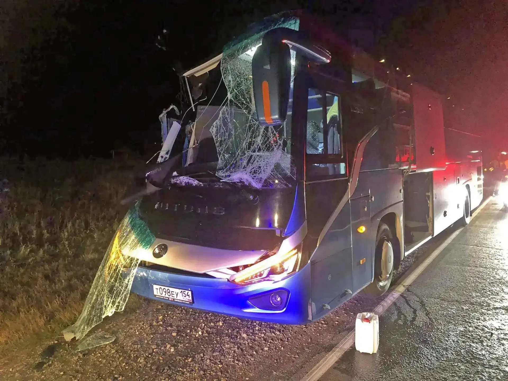 😱Смертельная авария: рейсовый автобус врезался в грузовик