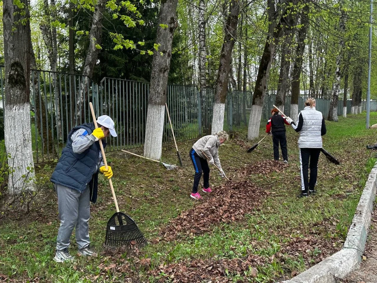 Используем тепло майских дней с пользой!  🫧 В рамках Всероссийской недели субботников «Мы за чистоту