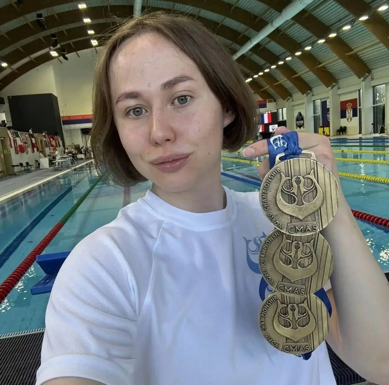 🥇 Фридайвер из Новосибирска взяла три золота и установила мировой рекорд  

На чемпионате мира в Се