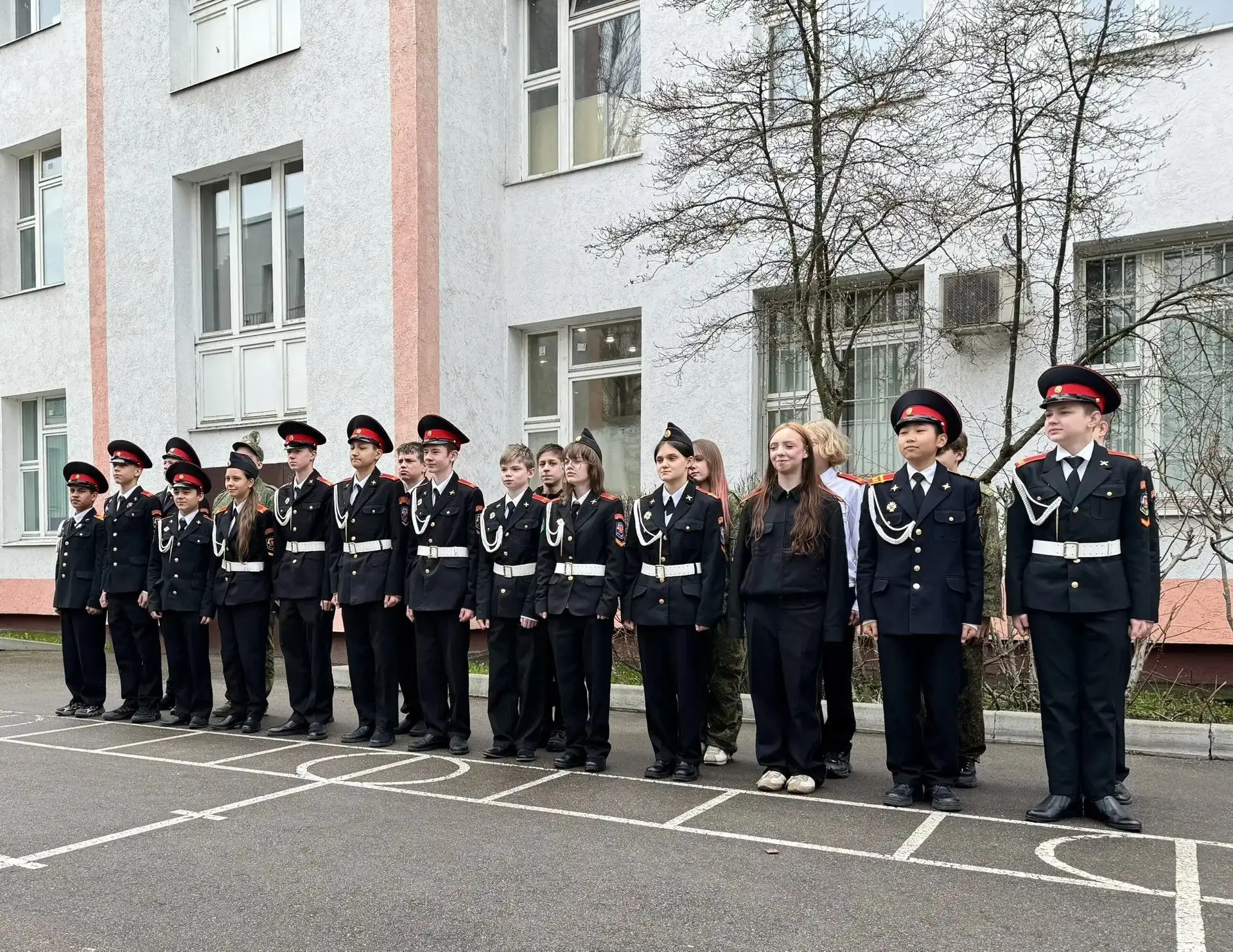 Важный и ответственный этап — подготовка к традиционному параду Московского кадетского движения «Не 