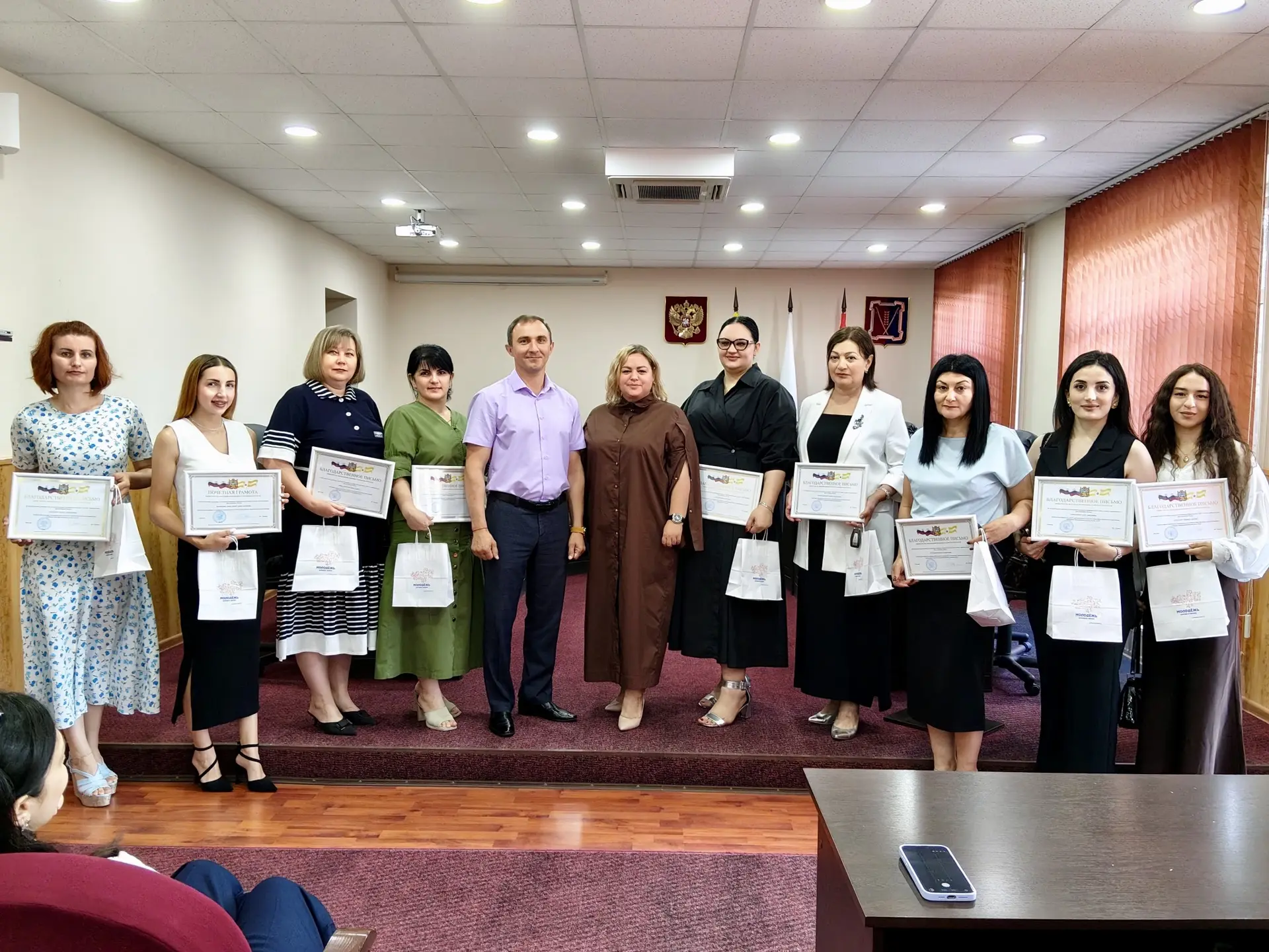 🎉 Сегодня в связи с празднованием Дня молодежи заместитель главы администрации Курског...