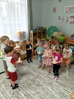Помним о важном 
Сегодня, в День памяти и скорби, мы с ребятами средней группы «Теремок» провели оче