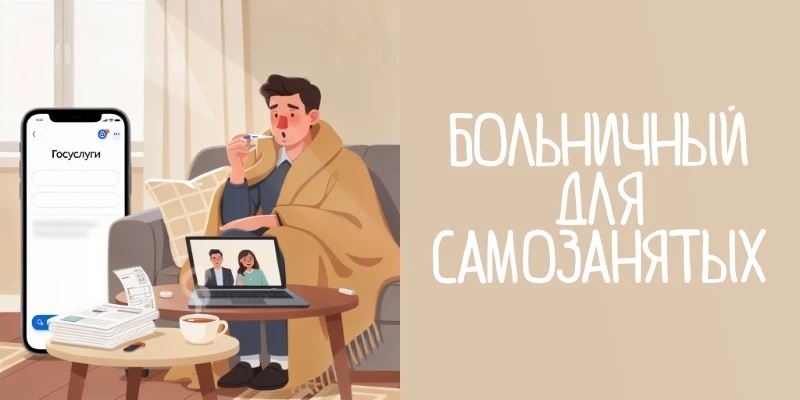 🤧 Российские самозанятые смогут впервые выйти на оплачиваемый больничный. Новшество де...