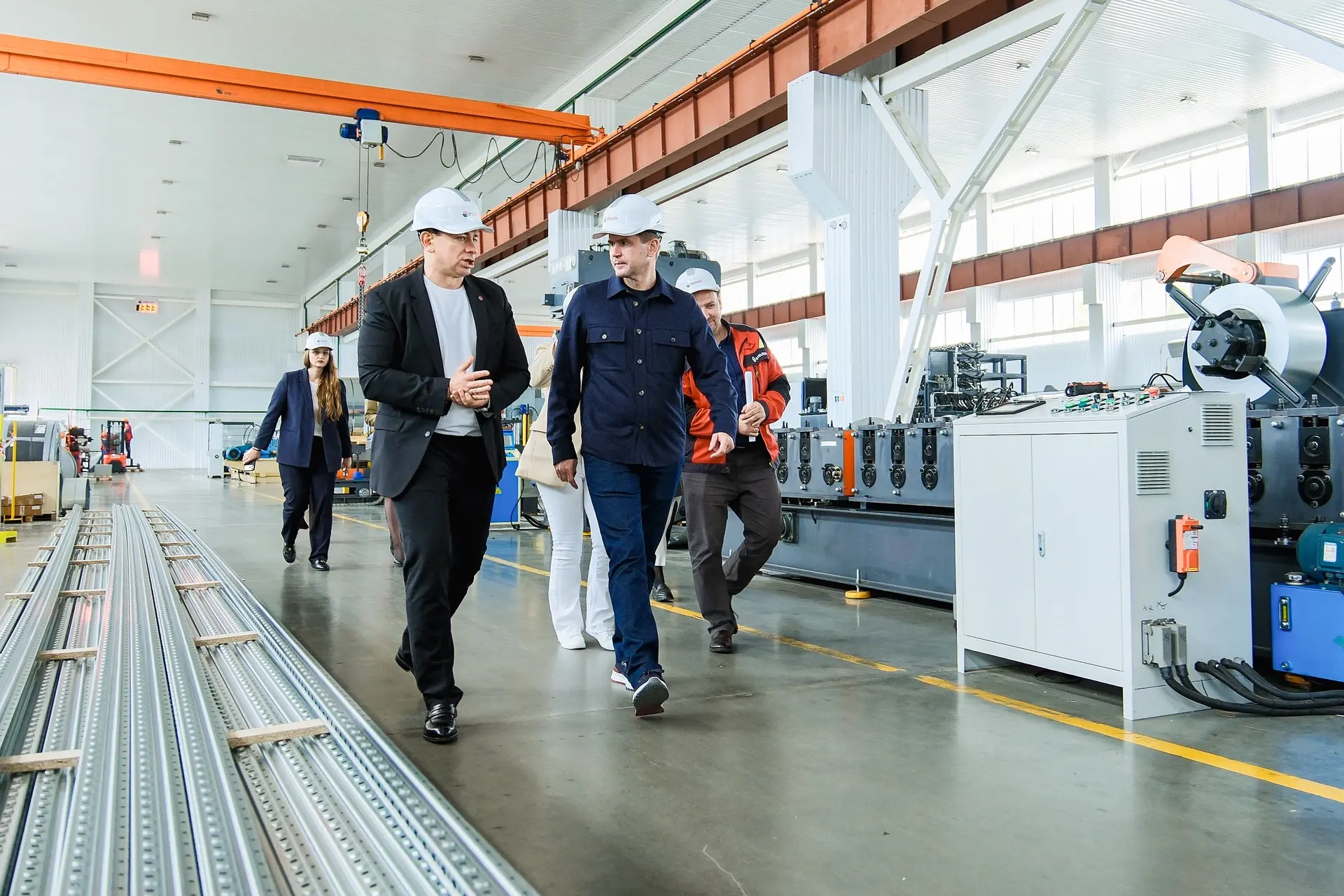 Посетили производственную площадку ООО «ЗАВОД СТЕЛКОН» в поселке Пригородный. Это произ...