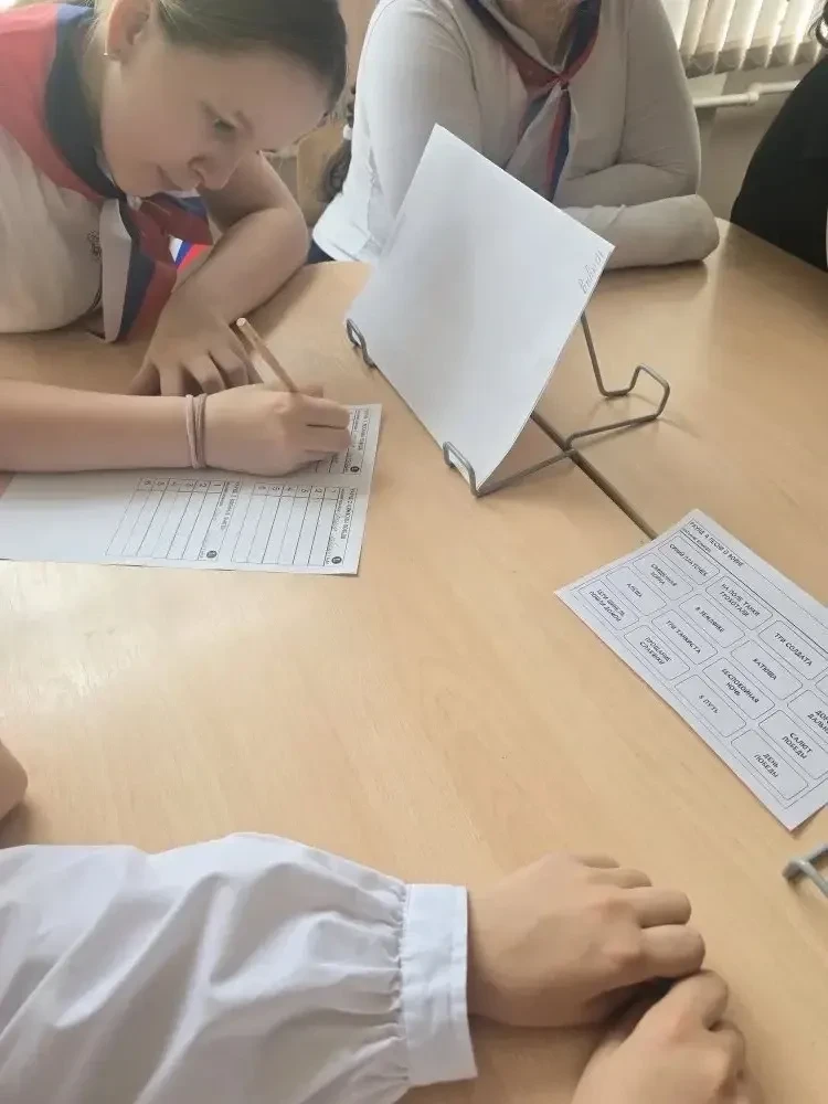 🇷🇺🦅В 4Е классе «Орлят России» прошел тематический квиз «Память», посвященный событиям Великой Отечес