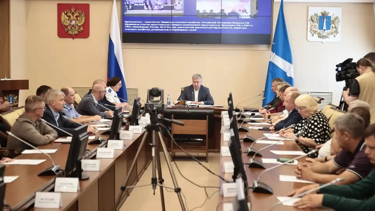 Сегодня состоялось расширенное заседание Чрезвычайной противоэпизоотической комиссии Ульяновской обл