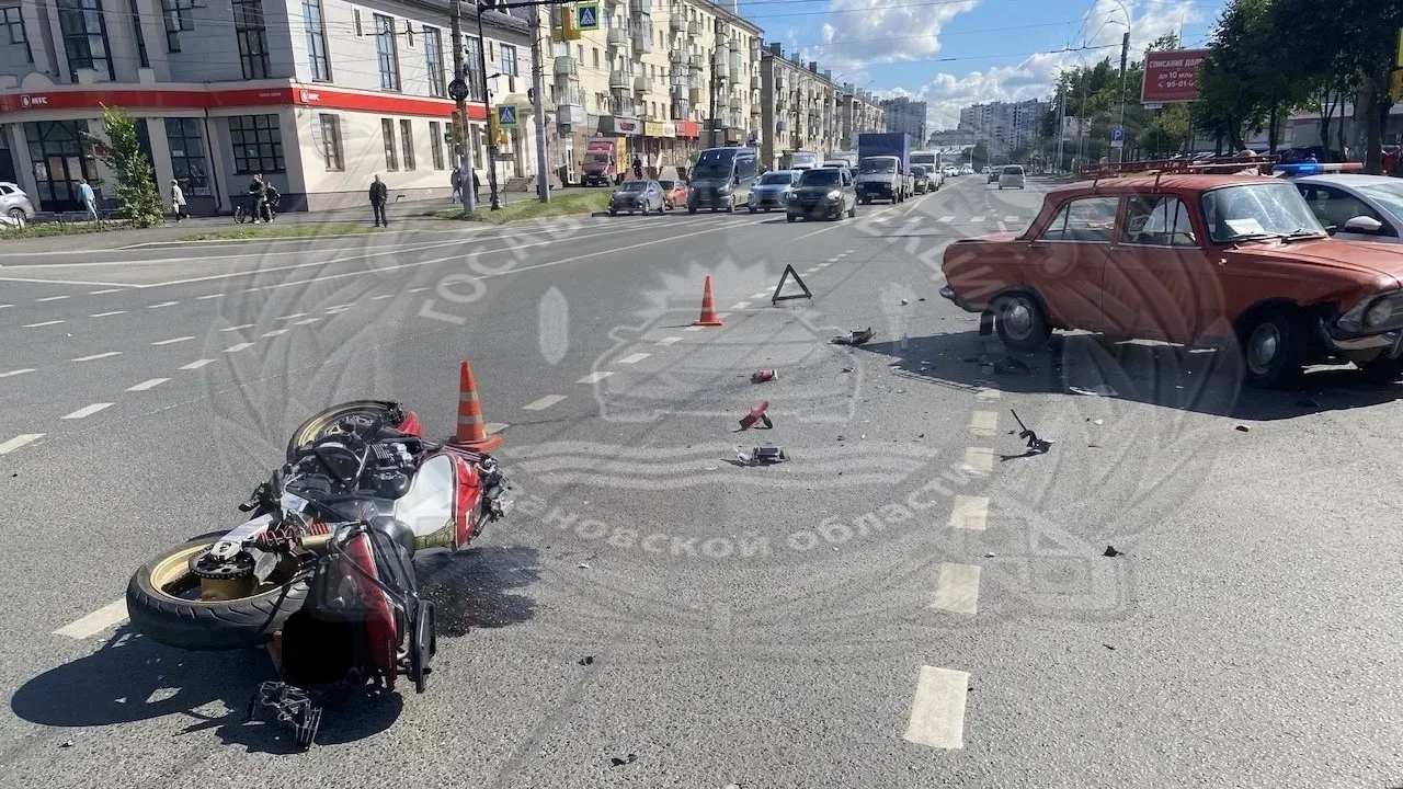 🏍 ‼ Три дня — шесть ДТП с мототехникой: тревожная статистика Ивановской области