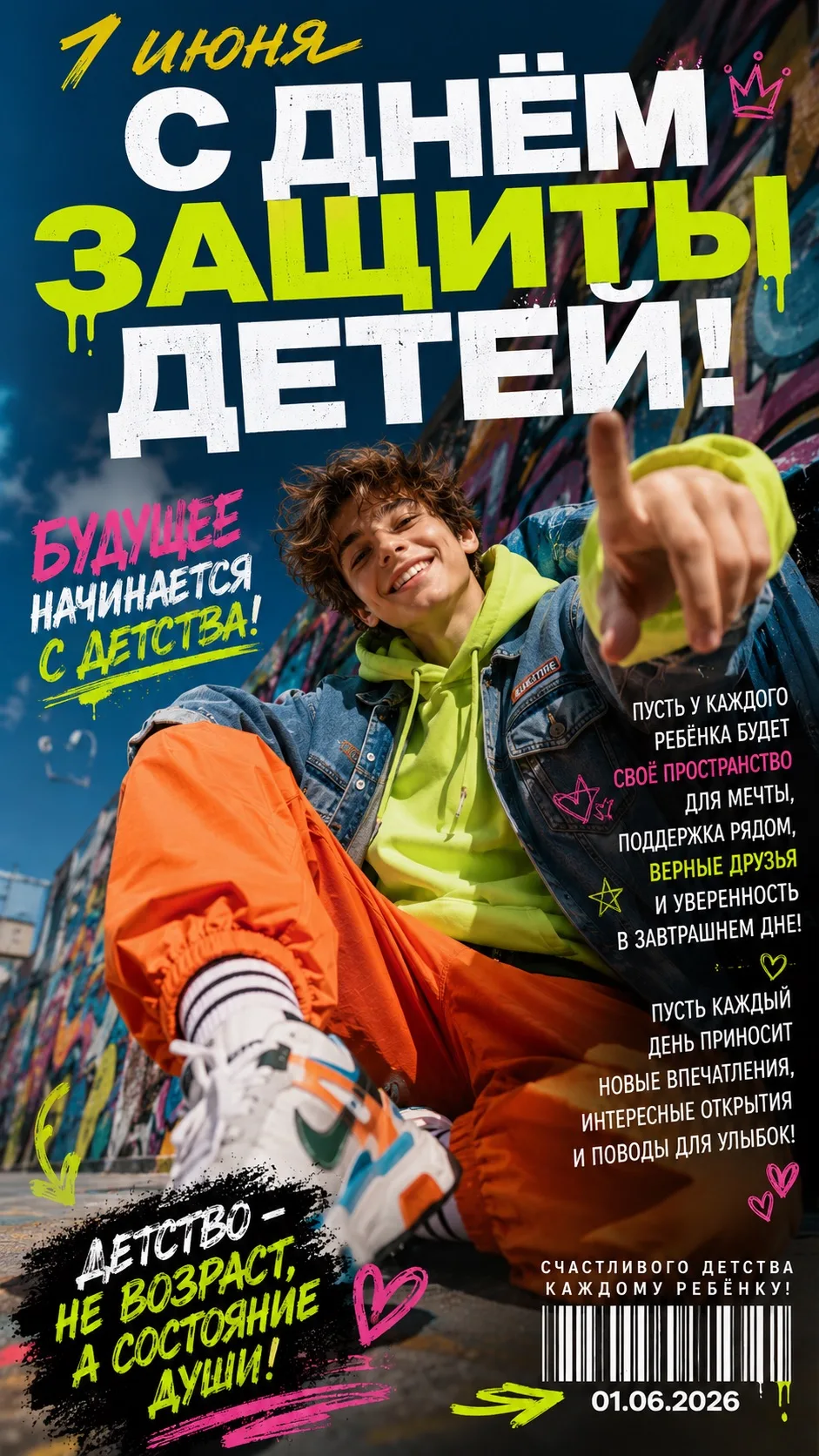 ☀️1 июня уже завтра.☀️