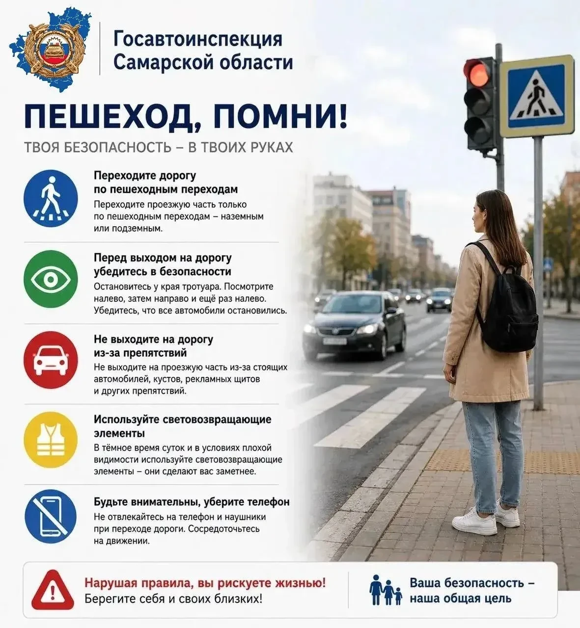 🚦 Начало учебного года — время повышенной ответственности на дороге!