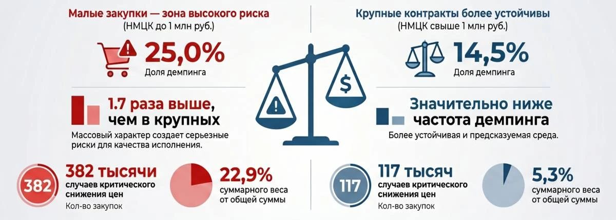 Демпинг в закупках по 44-ФЗ