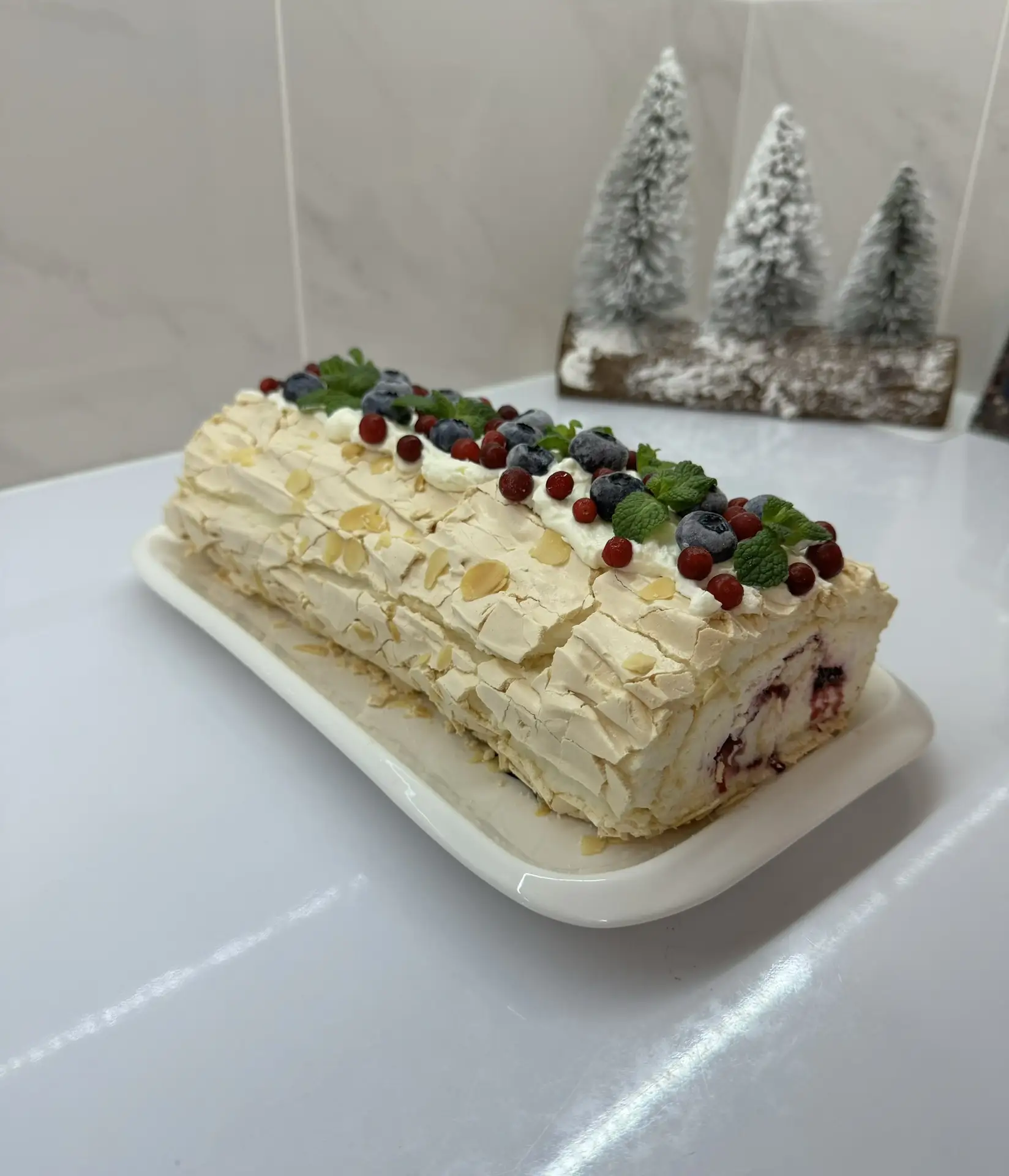 Меренговый рулет ✨