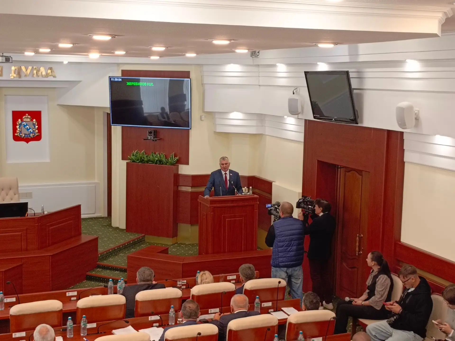 Вице-спикерами курского парламента восьмого созыва стали Николай Волобуев и Константин ...