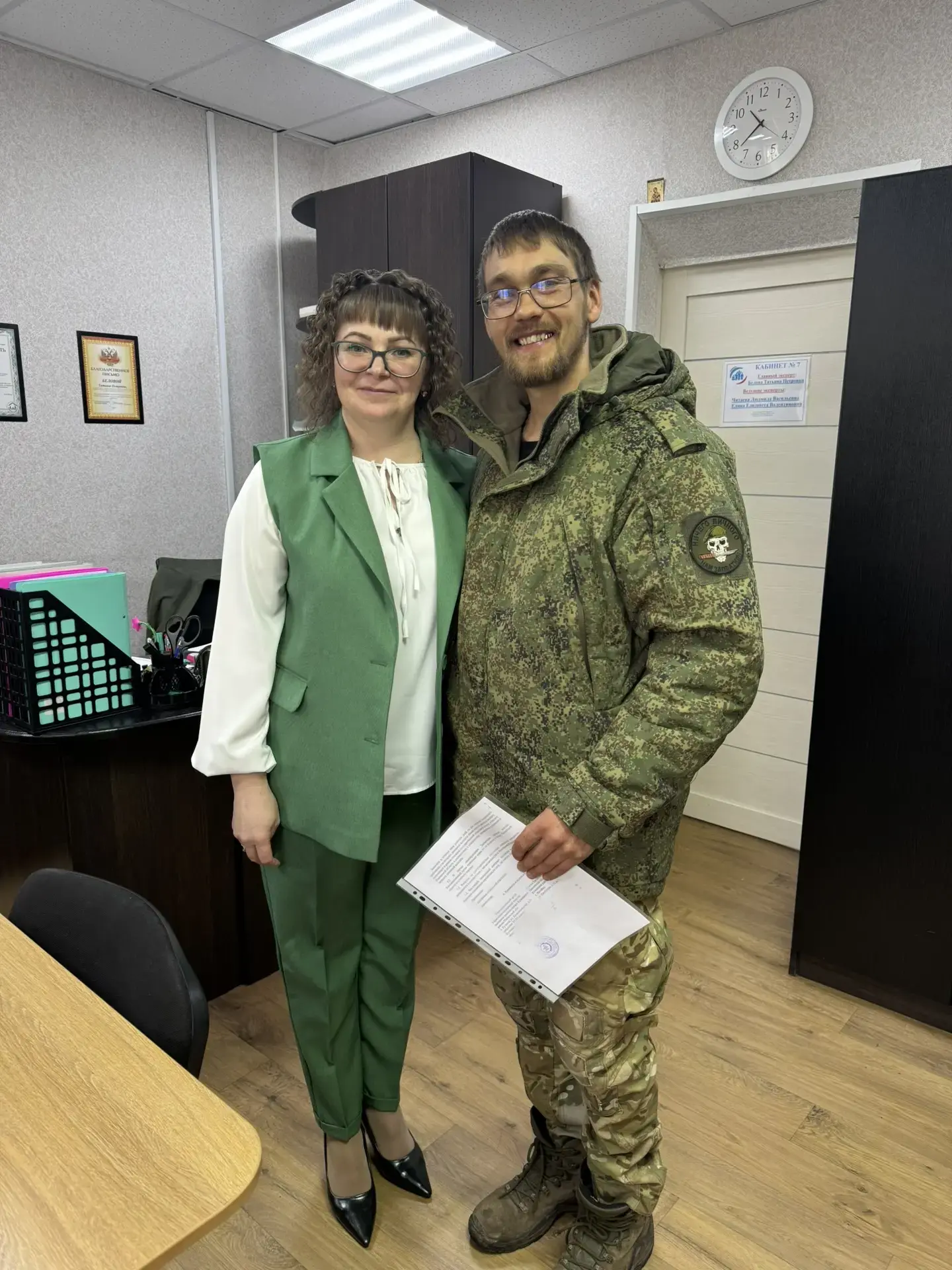 УСЗН администрации Кузнецкого района заключило социальный контракт с ветераном боевых д...