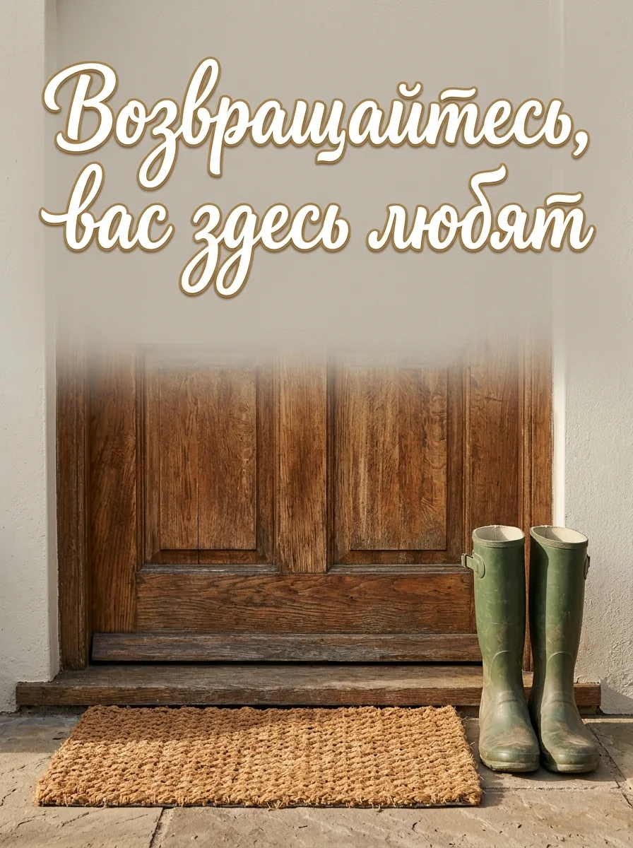 Куда бы ни занесло, дом остаётся тем местом, где всегда рады. Возвращайтесь, когда захо...