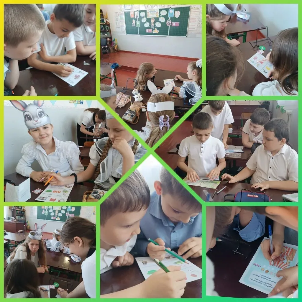 В  3 классе  был  проведен  игровой  классный  час  «Финансовый  экспресс».